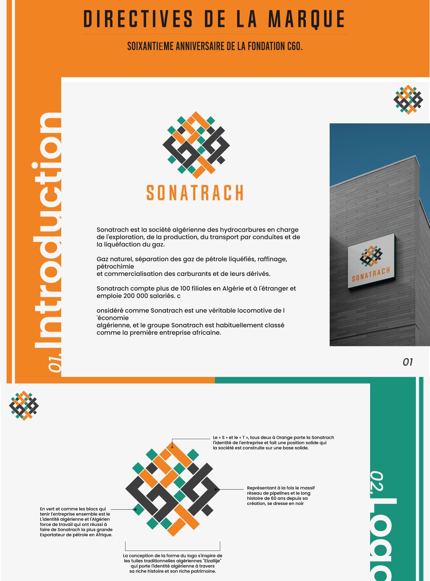 Sonatrach 60th anniversary identity — page 3