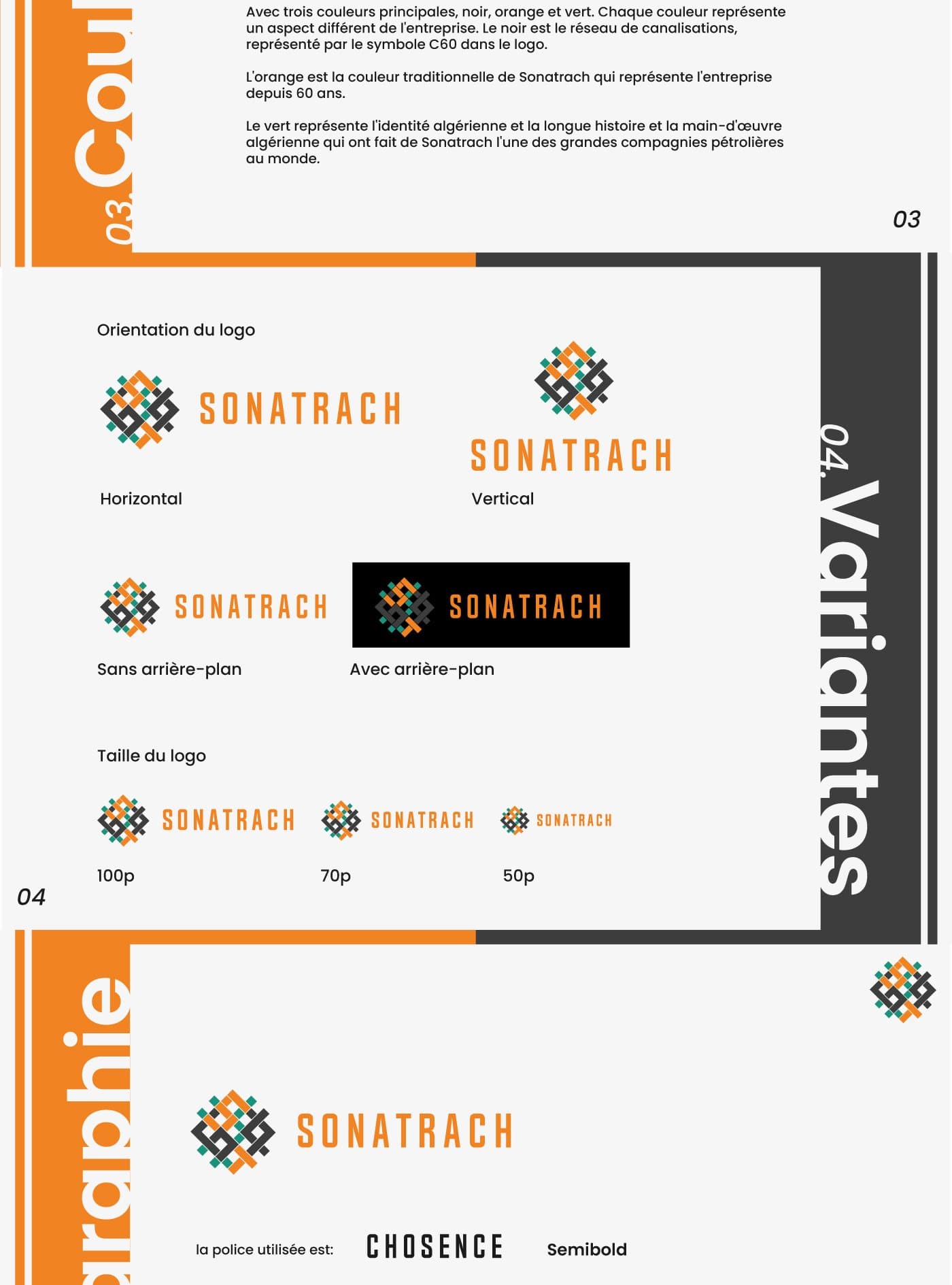 Sonatrach 60th anniversary identity — page 5