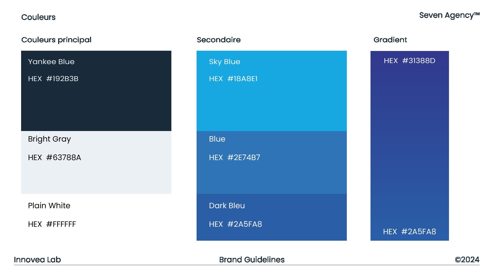 INNOVEA brand guidelines — page 11