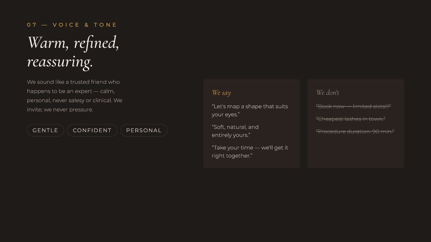 Dikra Madjdouline brand guidelines — page 12