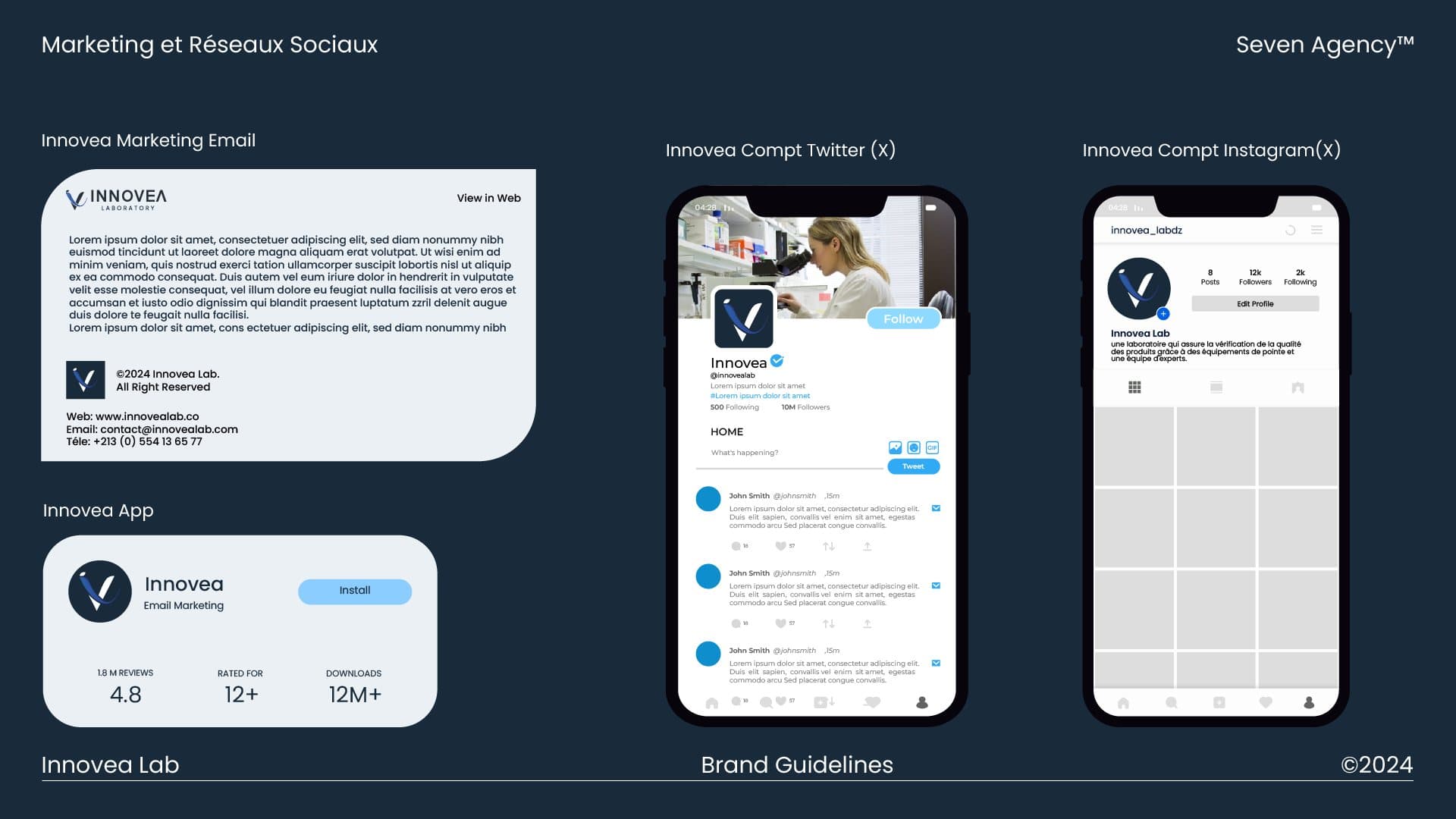 INNOVEA brand guidelines — page 14